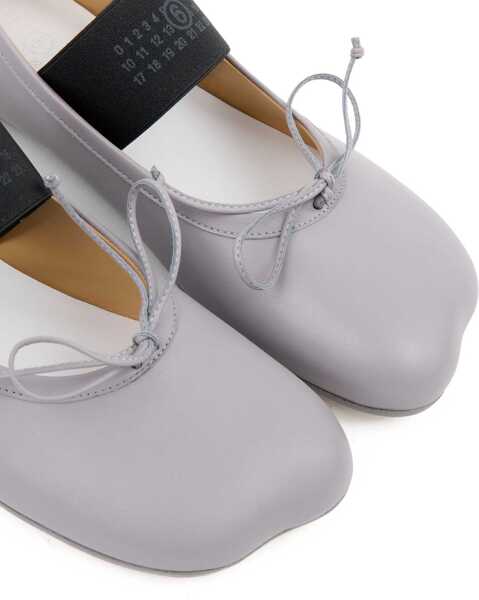 Balerini MM6 Maison Margiela Anatomic Numeric Dancer GREY Femei (BM 18634522) 5