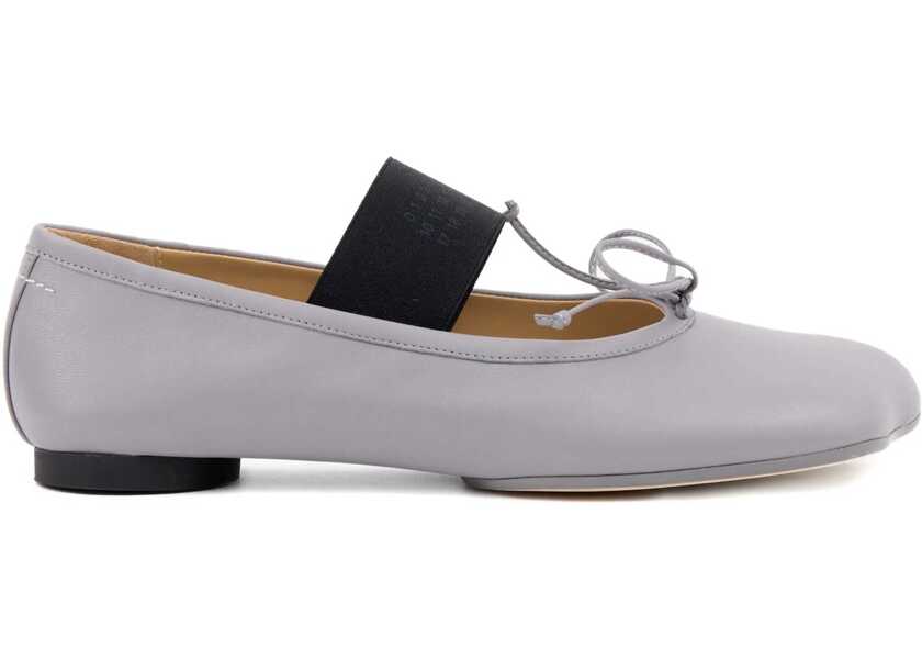 Balerini MM6 Maison Margiela Anatomic Numeric Dancer GREY Femei (BM 18634522) 1