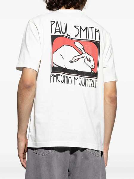 Tricouri Paul Smith T-Shirt With Print WHITE Barbati (BM 18634534) 4