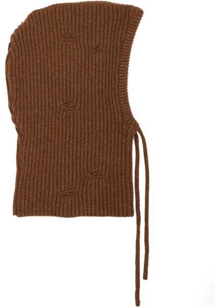 Palarii MM6 Maison Margiela Woolen Hood BROWN Femei (BM 18634576) 2