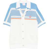 Camasi casual Cotton Knit Tennis Shirt Barbati