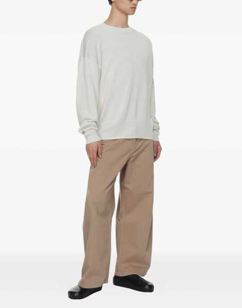 Pulovere casual STUDIO NICHOLSON Kami Shirt WHITE Barbati (BM 18634600) 3