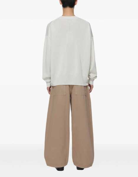 Pulovere casual STUDIO NICHOLSON Kami Shirt WHITE Barbati (BM 18634600) 4