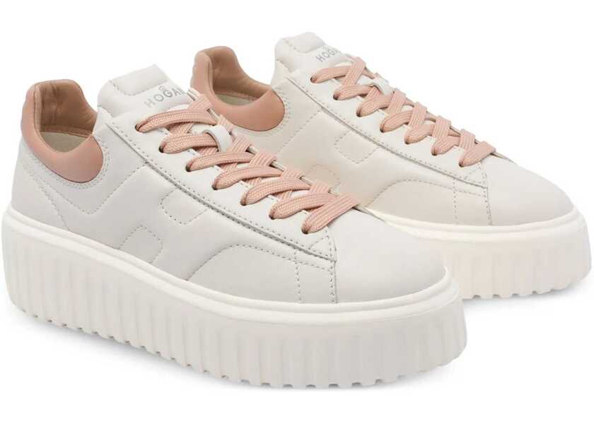 Sneakers Hogan H-Stripes Sneaker WHITE Femei (BM 18634606) 2