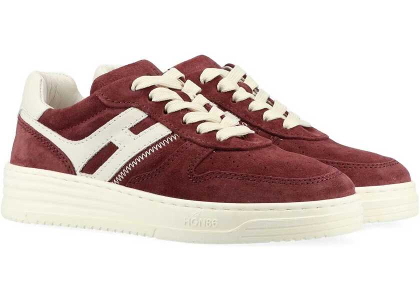 Sneakers Hogan Sneaker H630 BORDEAUX Femei (BM 18634636) 2
