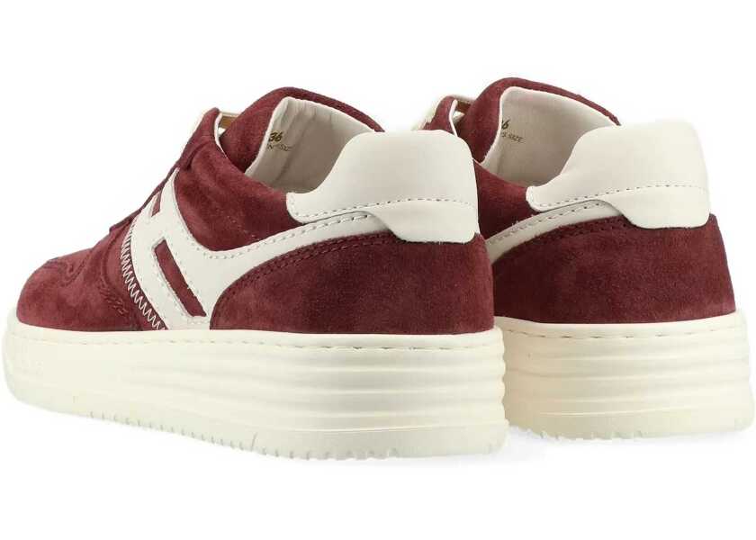 Sneakers Hogan Sneaker H630 BORDEAUX Femei (BM 18634636) 4