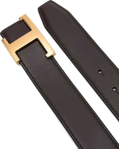 Curele TODS T Timeless Reversible Belt BROWN Barbati (BM 18634639) 2