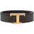 TOD'S "T Timeless" Reversible Belt BROWN