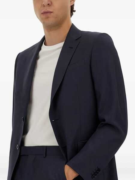 Costume ZEGNA One Hundred And Twenty Thousand Wool Dress BLUE Barbati (BM 18634651) 4