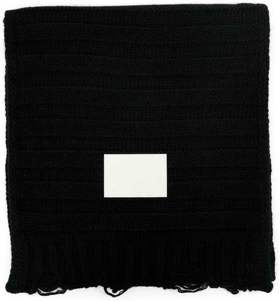 Esarfe MM6 Maison Margiela Wool Scarf BLACK Femei (BM 18634669) 1