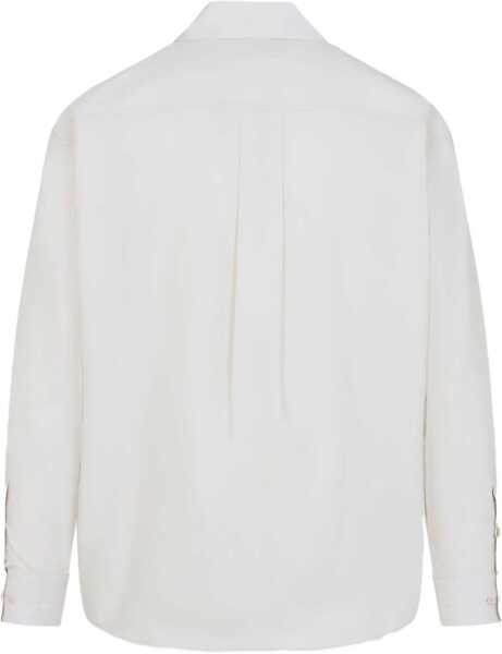 Camasi casual LEMAIRE Cotton And Silk Shirt BEIGE Barbati (BM 18634678) 2