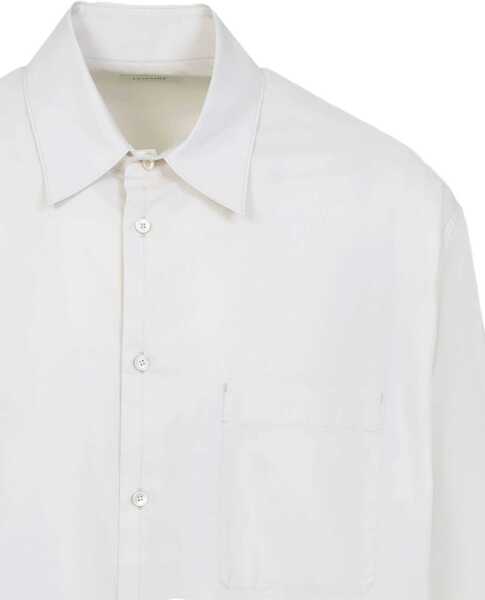 Camasi casual LEMAIRE Cotton And Silk Shirt BEIGE Barbati (BM 18634678) 3