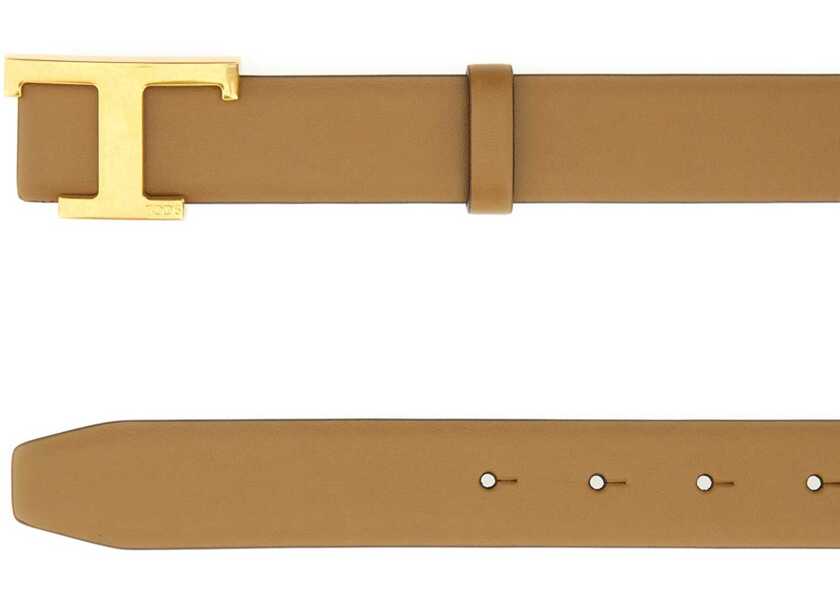 Curele TODS T Timeless Reversible Belt BROWN Femei (BM 18634690) 2