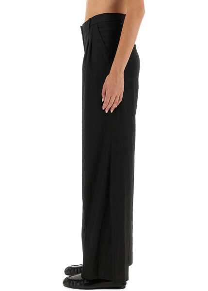 Pantaloni casual THE GARMENT Pants Pluto BLACK Femei (BM 18634696) 4