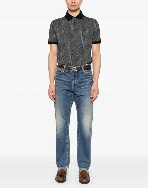 Tricouri Polo ETRO Polo Shirt With Print BLACK Barbati (BM 18634711) 2