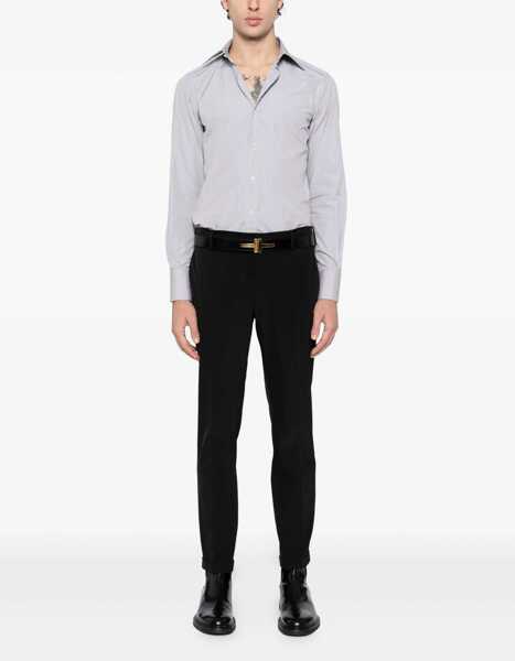 Camasi casual Tom Ford Slim Fit Shirt GREY Barbati (BM 18634735) 2