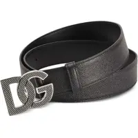 Accesorii pentru Barbati - Curele Dolce & Gabbana Loged Belt BLACK Barbati (BM 18634753) - B-mall.ro