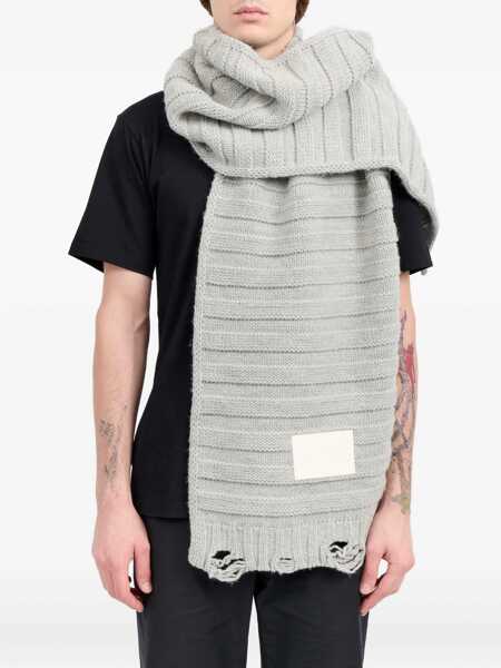 Esarfe MM6 Maison Margiela Wool Scarf GREY Femei (BM 18634765) 4