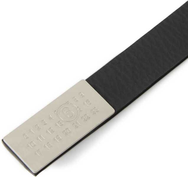 Curele MM6 Maison Margiela Leather Belt BLACK Femei (BM 18634792) 3