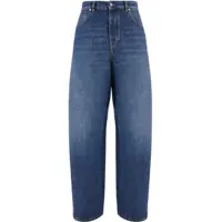 Blugi drepti Washed Out Denim Jeans Barbati