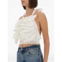 Bluze THE GARMENT Dama - Bluze THE GARMENT Cyprus Layer Top With Ruffles WHITE Femei (BM 18634816) - B-mall.ro