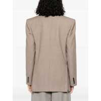 Imbracaminte Saint Laurent Dama - Sacouri Saint Laurent Wool Double-Breasted Jacket BEIGE Femei (BM 18635197) - B-mall.ro