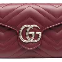 Genti plic Dama - Genti plic Gucci Gg Marmont 2.0 BORDEAUX Femei (BM 18635239) - B-mall.ro