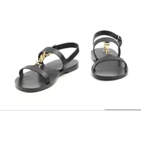 Sandale Saint Laurent Dama - Sandale Saint Laurent Cassandre Sandals BLACK Femei (BM 18635353) - B-mall.ro
