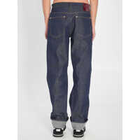 Blugi pentru Barbati - Blugi Gucci Denim Trousers With Hem Details BLUE Barbati (BM 18635620) - B-mall.ro