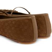 Incaltaminte Gucci Dama - Balerini Gucci Gucci Horsebit Ballet Flats BROWN Femei (BM 18635815) - B-mall.ro