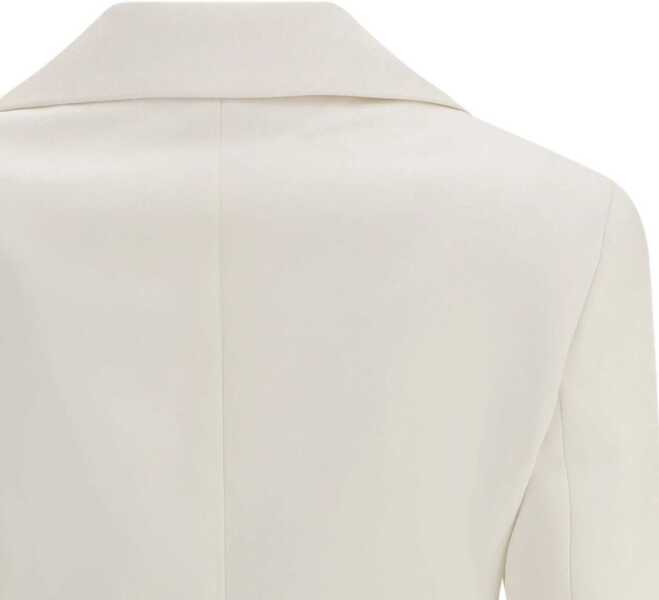 Sacouri Givenchy Single-breasted Blazer IVORY Femei (BM 18636610) 3