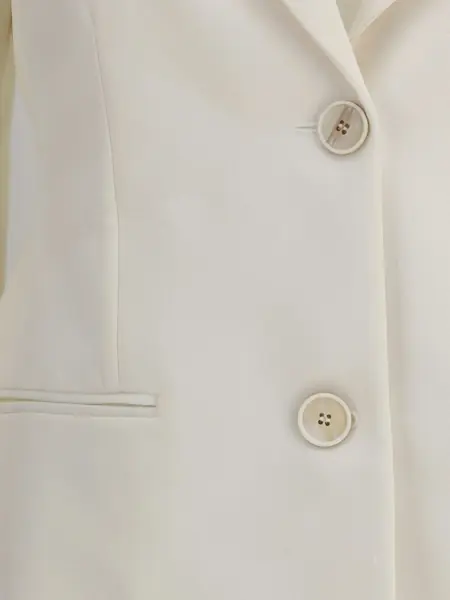 Sacouri Givenchy Single-breasted Blazer IVORY Femei (BM 18636610) 4