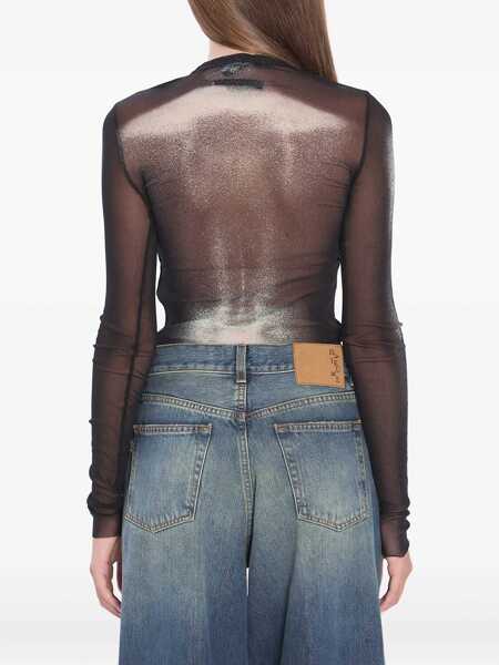 Bluze Jean Paul Gaultier Body Dust Top BLACK Femei (BM 18636628) 3