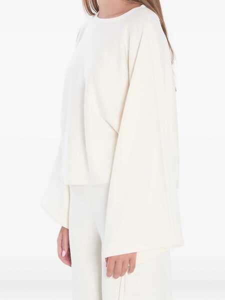 Pulovere Max Mara Sweater In Fine Wool Yarn WHITE Femei (BM 18636664) 2