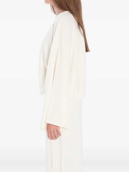 Pulovere Max Mara Sweater In Fine Wool Yarn WHITE Femei (BM 18636664) 3