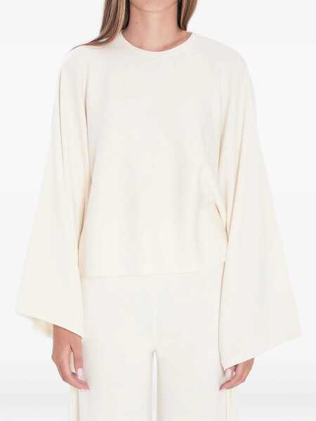Pulovere Max Mara Sweater In Fine Wool Yarn WHITE Femei (BM 18636664) 1