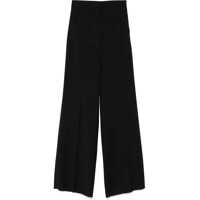 Pantaloni casual Straight-Leg Trousers In Light Wool Femei