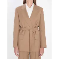 Sacouri Blazer In Wool Canvas Femei