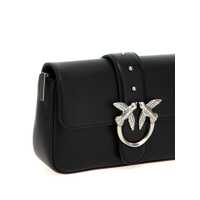 Genti de umar Pinko Dama - Genti de umar Pinko Pinko Love One Mini Crossbody Bag Black Femei (BM 18638898) - B-mall.ro