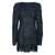 ROTATE Birger Christensen Rotate Birger Christensen '3D Lace Ls Mini' Dress BLUE
