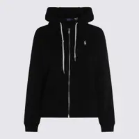 Tricouri Polo Polo Ralph Lauren Black Cotton Sweatshirt Femei