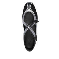 Balerini THE ATTICO Dama - Balerini THE ATTICO The Attico Black Leather Floor 01 Flats Black Femei (BM 18639747) - B-mall.ro