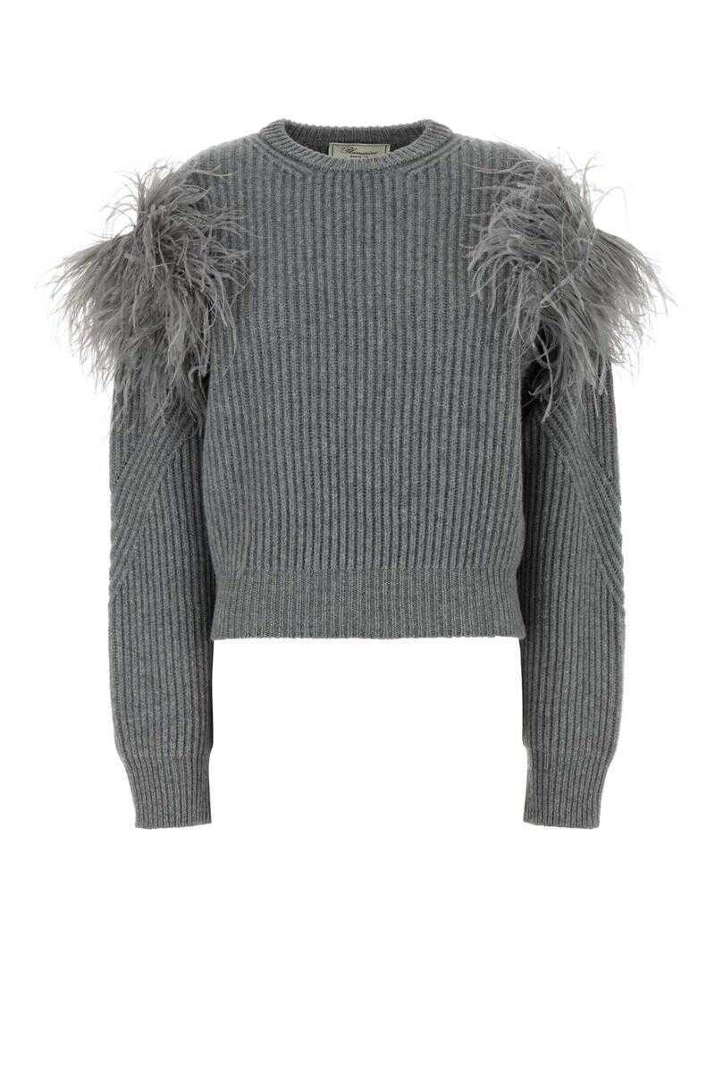 Pulovere Blumarine Blumarine Knitwear GREY Femei (BM 18640449) 1