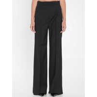 Pantaloni casual Straight-Leg Trousers In Light Wool Femei