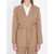 Max Mara Blazer In Wool Canvas Beige