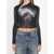 Jean Paul Gaultier Asymmetric Top Body Dust Black