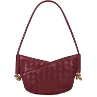 Genti de mana Bottega Veneta Dama - Genti de mana Bottega Veneta Bottega Veneta Mini Solstice Leather Shoulder Bag Red Femei (BM 18642018) - B-mall.ro
