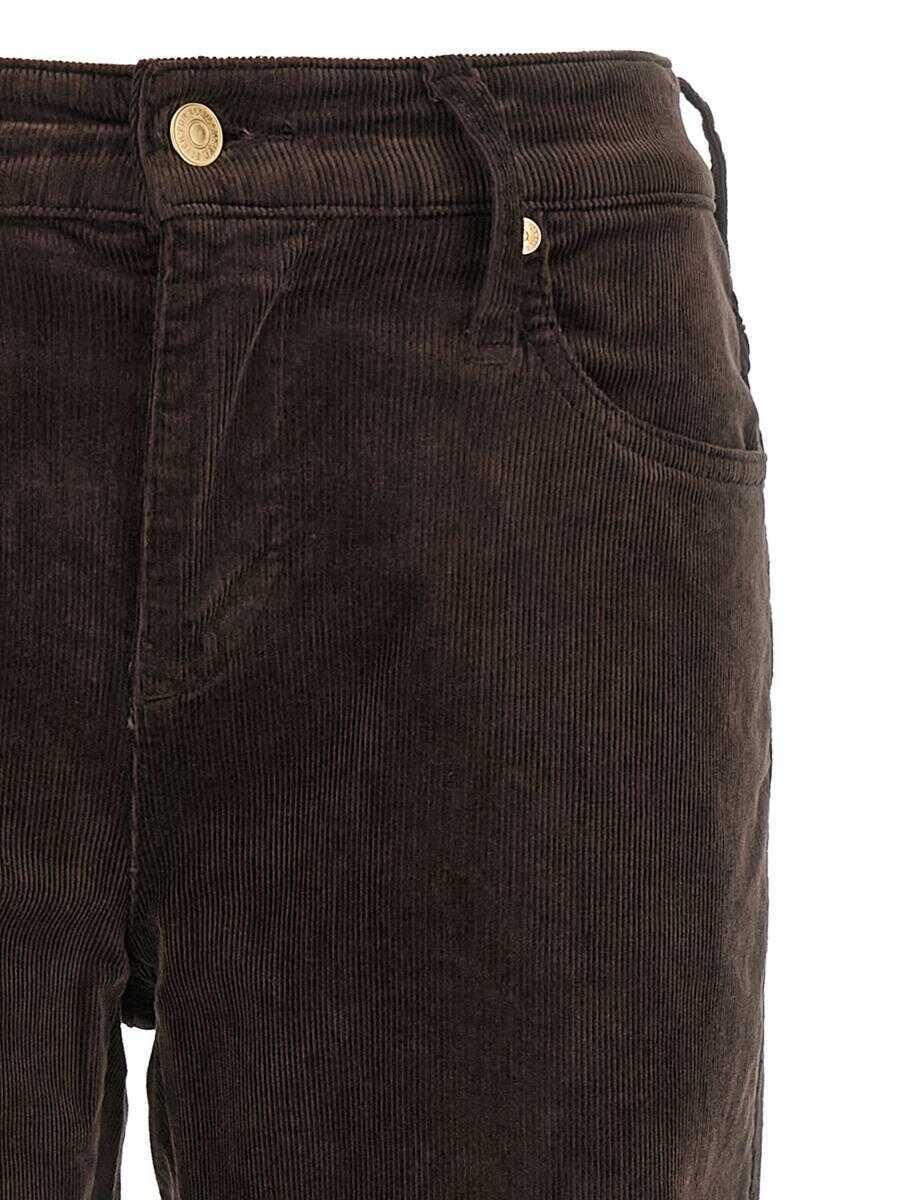 Pantaloni casual 7 For All Mankind 7 For All Mankind Calie Pants BROWN Femei (BM 18642033) 3