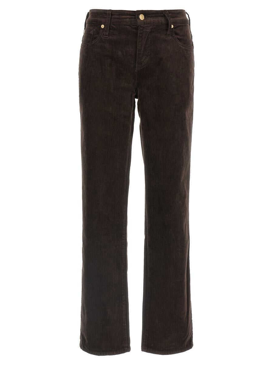 Pantaloni casual 7 For All Mankind 7 For All Mankind Calie Pants BROWN Femei (BM 18642033) 1