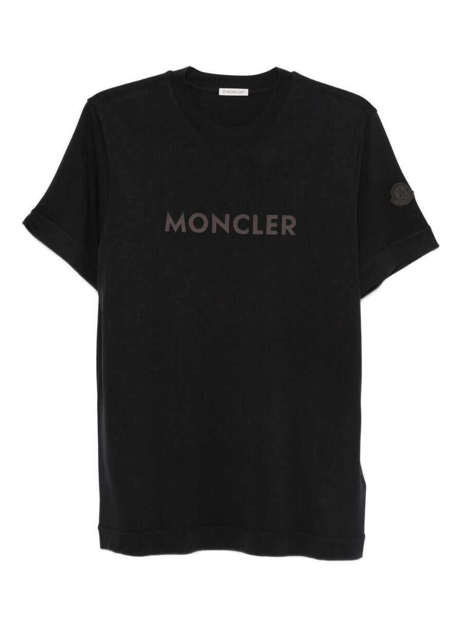 Topuri Moncler Moncler T-Shirts And Polos Black Barbati (BM 18642456) 1